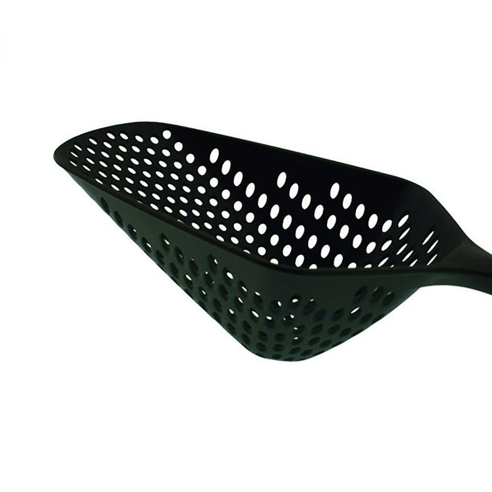 Kitchen Cooking Tool Strainer Spoon Plastic Filter Scoop Practical Leaky Spoon  Kitchen Use