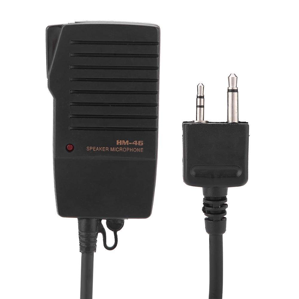 HM-46 Handheld Speaker Micphone for ICOM IC-V8 V82 V85 IC-T2H T8A 2AT E90 W32A Radios