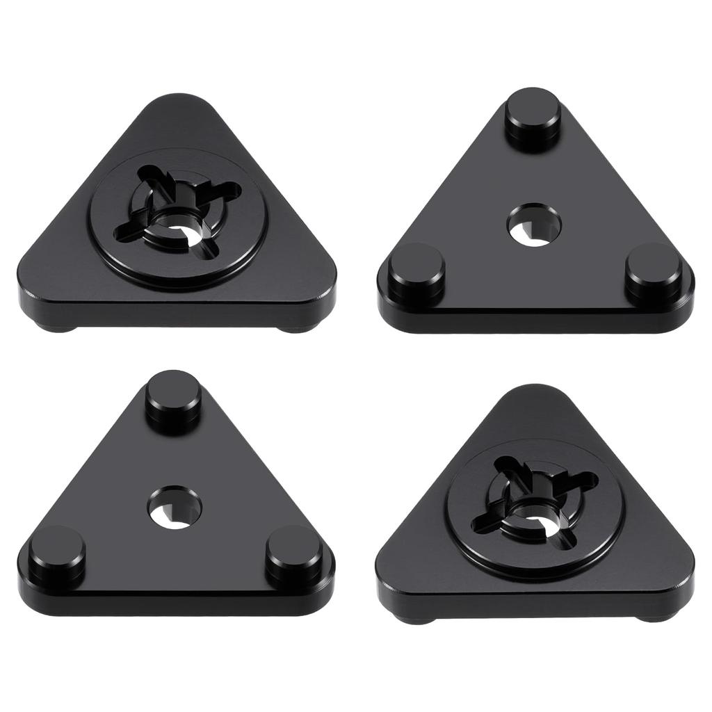 TRZX 4pcs Aluminum Alloy RC Wheel Adapter Combiner Upgrade Parts for Tamiya 1/10 58391 Hot Shot RC Car