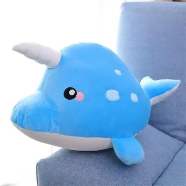 New 35-100cm Giant Funny Whale Shark Plush Toy Soft Appease Cushion Gift  Animal Doll Pillow