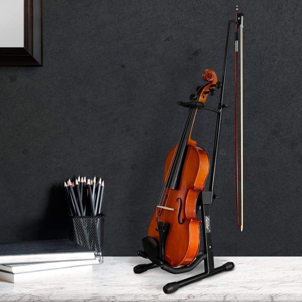 Eastar Violin Stand, Foldable, Anti-Tip, Black EST-006