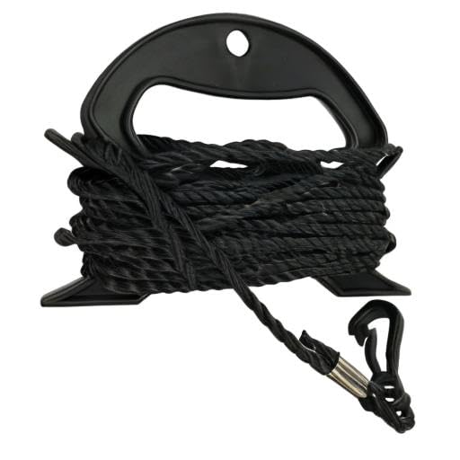 RISEWAY EVA Inverted Water Bucket, Round, 21cm, Black, with Rope and Holder, UEV-017