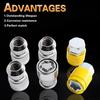 Wheel Lock Lug Nut kit 1/2-20 Thread Size Anti Theft, Compatible with F-150 B250 G1500 Mustang & Wrangler Comanche Liberty CJ5 CJ6 & Cherokee Century