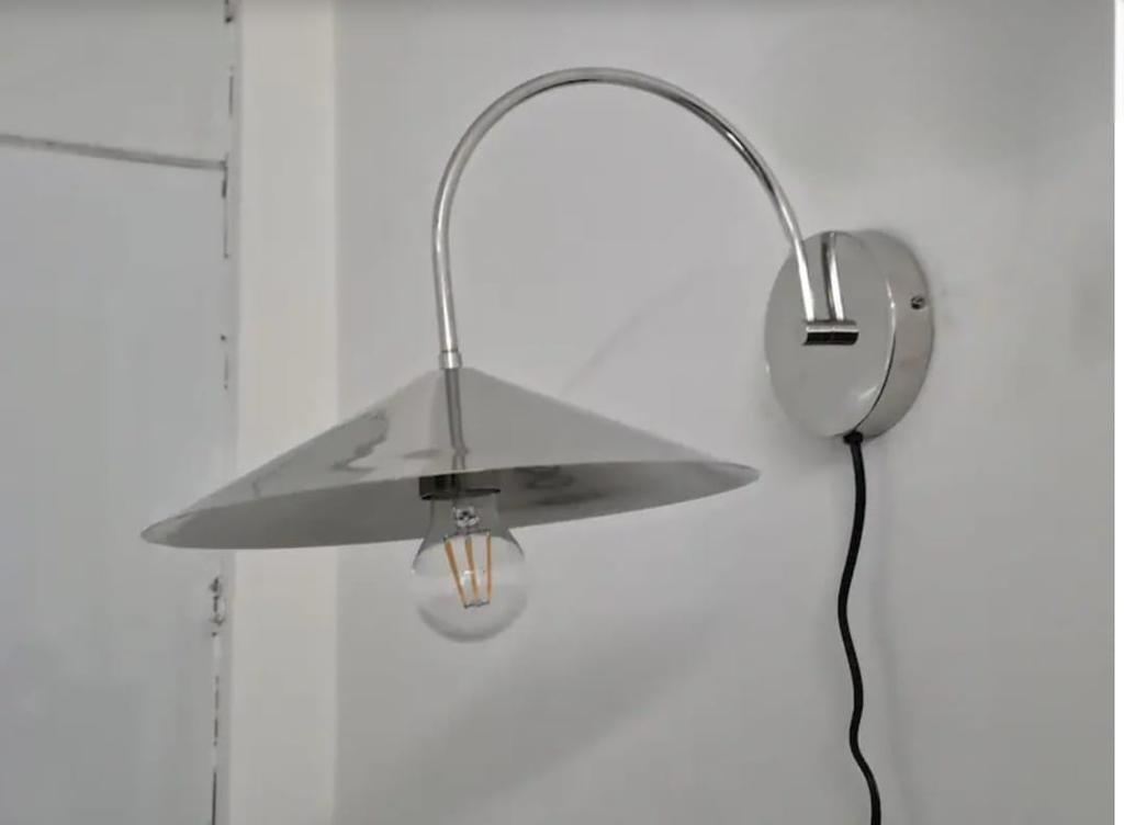 Plug In Wire Shade Wall Sconce Wall Lamp Mid Century Wall Light Fixture