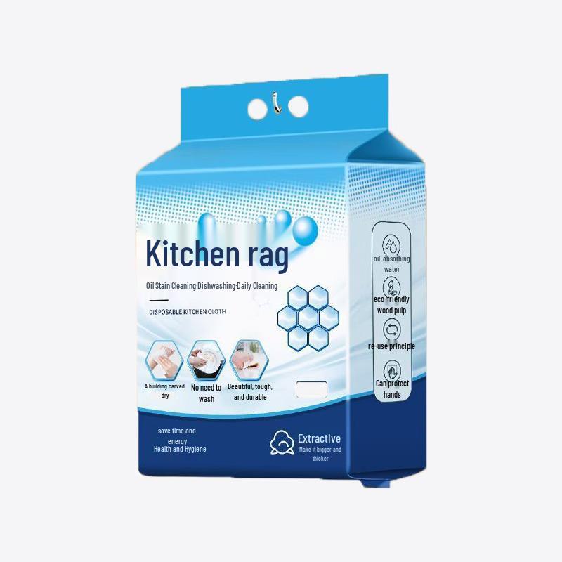 Disposable Kitchen Hanging Rags - Oil-Absorbing Dish Towels