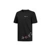 T Shirts Men's Black Crew Neck Moderate Straight Fit GL3221