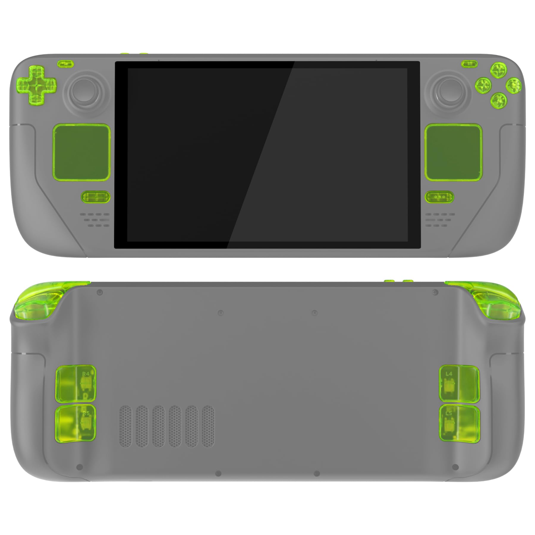 

eXtremeRate Replacement Full Button Set for Steam Deck OLED Handheld Console Steam Deck OLED Console Compatible Custom DIY ABXY Trackpad Бампер з
