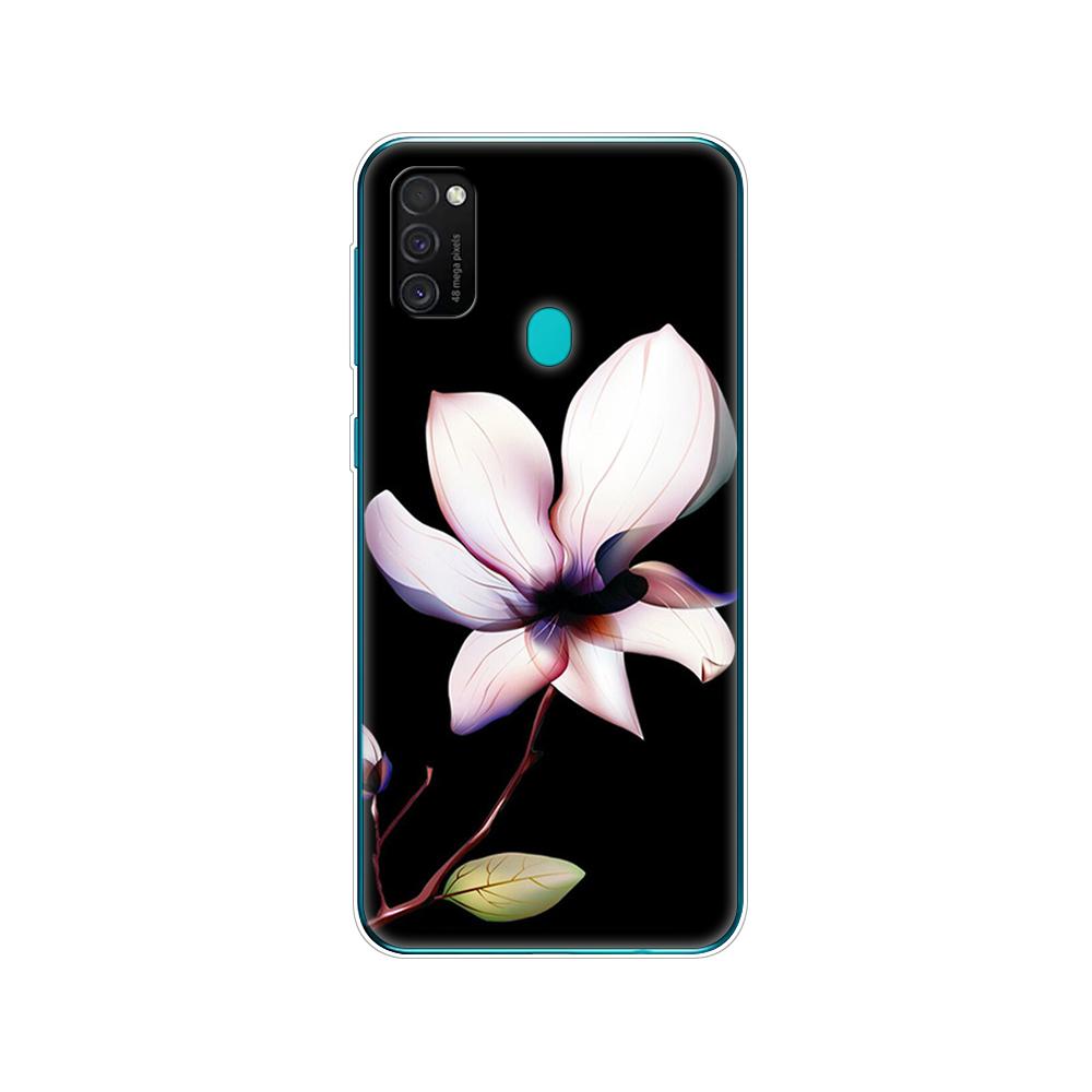 Pentru Samsung M21 Husa 6.4" Husa din silicon moale Tpu pentru Samsung Galaxy M21 M 21 SM-M215FZGUSER m215 Geanta din spate a telefonului Carcasa de protectie