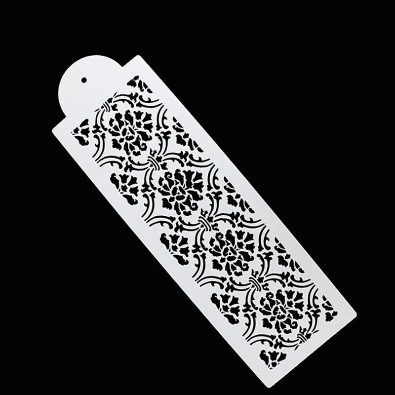 Plastic Cookie Cake Stencil Fondant Tool Decoration For Cake Wedding Flower