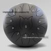 Chinese Style 13-Tone Lotus Steel Tongue Drum (12-inch): Ethereal Children's Educational Percussion Instrument