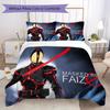 Kamen Rider Faiz Pattern Bedding,Quilt Set Quilt Cover Pillowcase Home Birthday Gift (1*duvet cover+2*pillowcase,without core)DSJT261018057