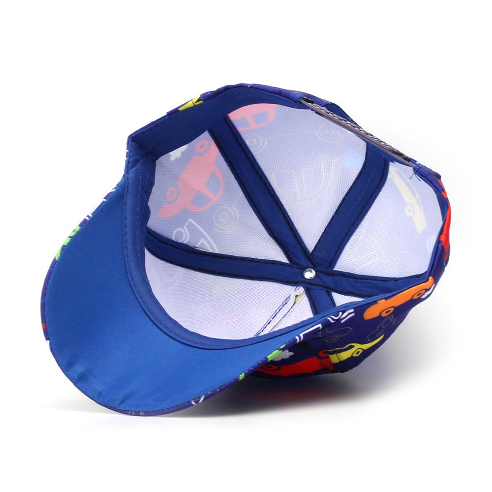 Dinosaur & Butterfly Digital Print Children's Sun Protection Baseball Caps