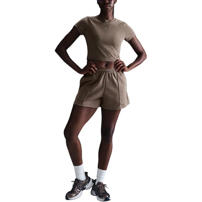 Nike Sportswear Chill Knit Women s Cropped T Shirt HF9538-233 M