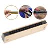 Early Education Children's Harmonica Wooden Double Row 16 Hole Harmonica Playing Instrument Toys Beginners Professional Student Whistle