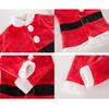 Santa Claus for Santa Christmas Boys and Size Baby Santa Costume [Limspace] Kids, Cosplay, Costume, Girls, Coat, Pants, Hat, 4-Piece Set, 80~130,