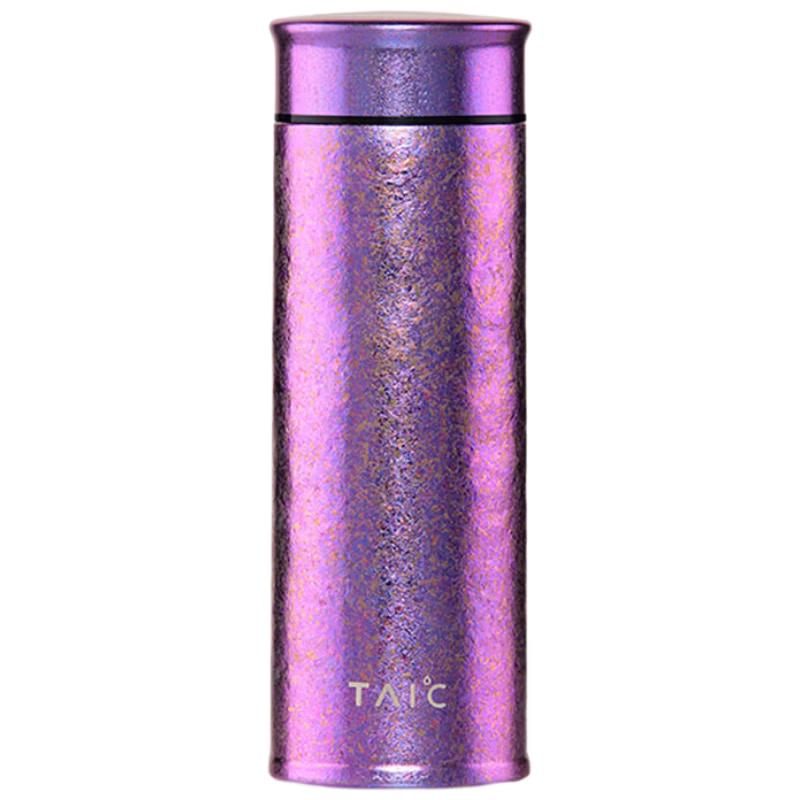 

TAIC Pure Titanium Insulated Water Bottle with Tea Infuser