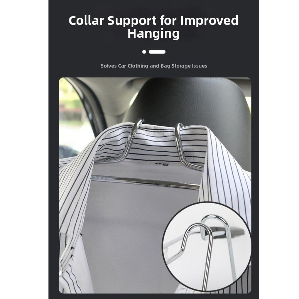 Universal Car Clothes Rack Extendable Back Seat Organizer Jacket Suit Coat Hanger  for Vehicle