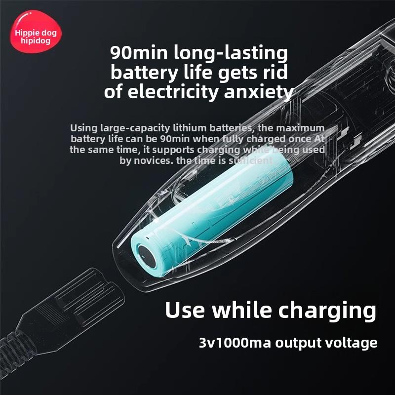 Dog Hair Trimmer Pet Electric Clipper Teddy Cat Paw Hair Trimmer Dog Hair Electric Clipper Professional Hair Trimmer Supplies