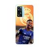 Case for Oppo A57 4G Vini JR Wallpaper Real Madrid Blue and Yellow