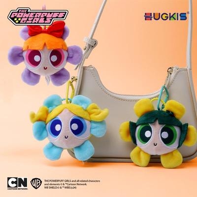 Powerpuff Girls Plush Toy Pendant Keychain Backpack Charm