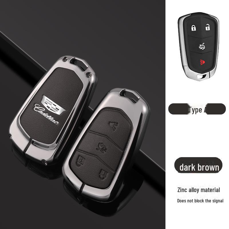 Premium Key Cover for Cadillac XT5, CT5, XTS, CT6, SRX, XT6, XT4, ATSL Models