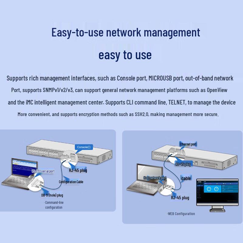 H3C S5560S-28F-EI 24-Port Gigabit Layer 3 Core Switch