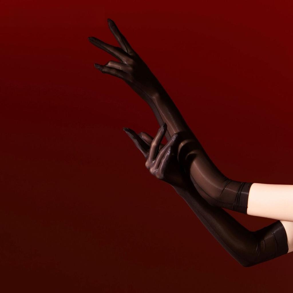 Five finger stockings gloves flirtatious and sexy even finger gloves for women