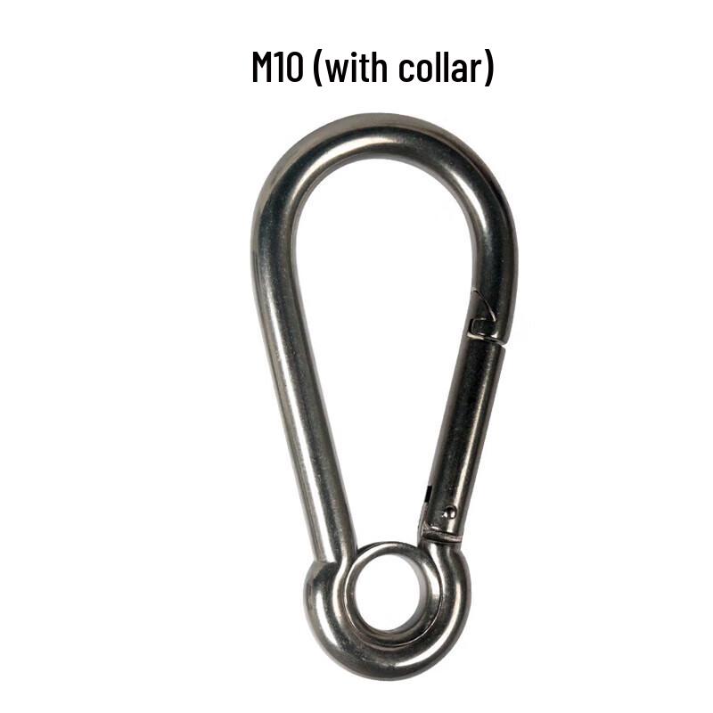 304 Stainless Steel M10 Carabiner Spring Snap Hook