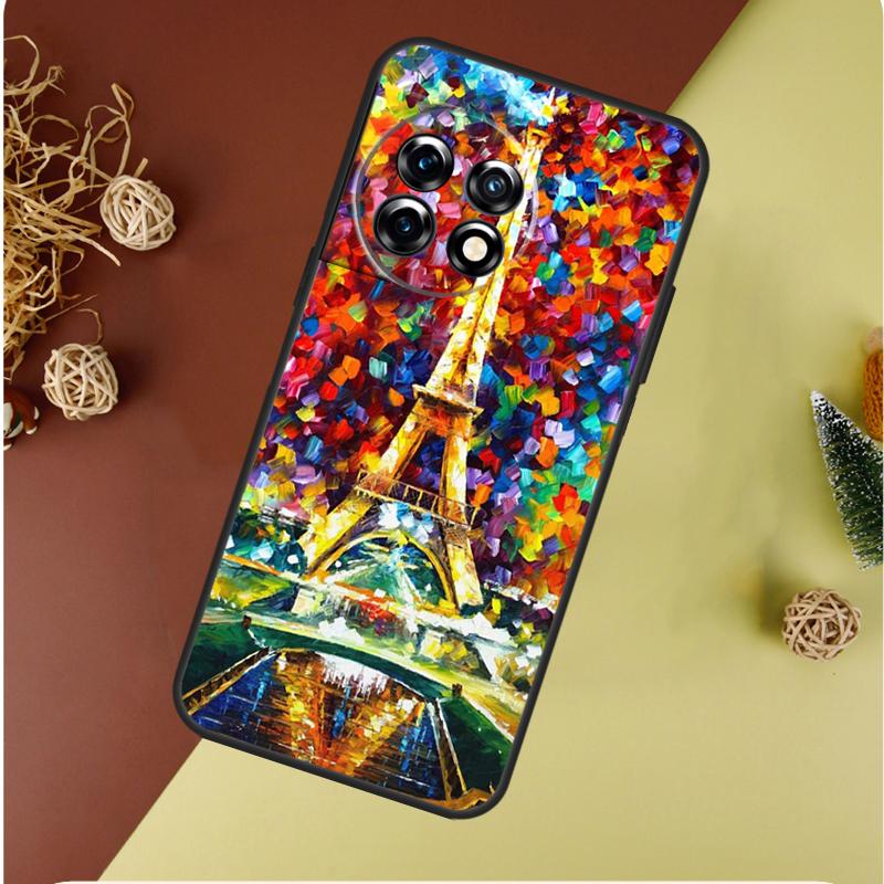 Eiffel Tower Paris For OnePlus Nord 4 CE 3 2 Lite N20 N30 9 10 Pro 8T 9RT 10T 10R 13R 12R 11 12 13 Phone Case