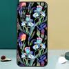 Iris Purple Flower Watercolor For Realme GT 6T 5 6 GT 7 Pro C67 C75 C61 C55 C53 C51 C21Y C25S 10 11 12 13 14 Pro Plus Case