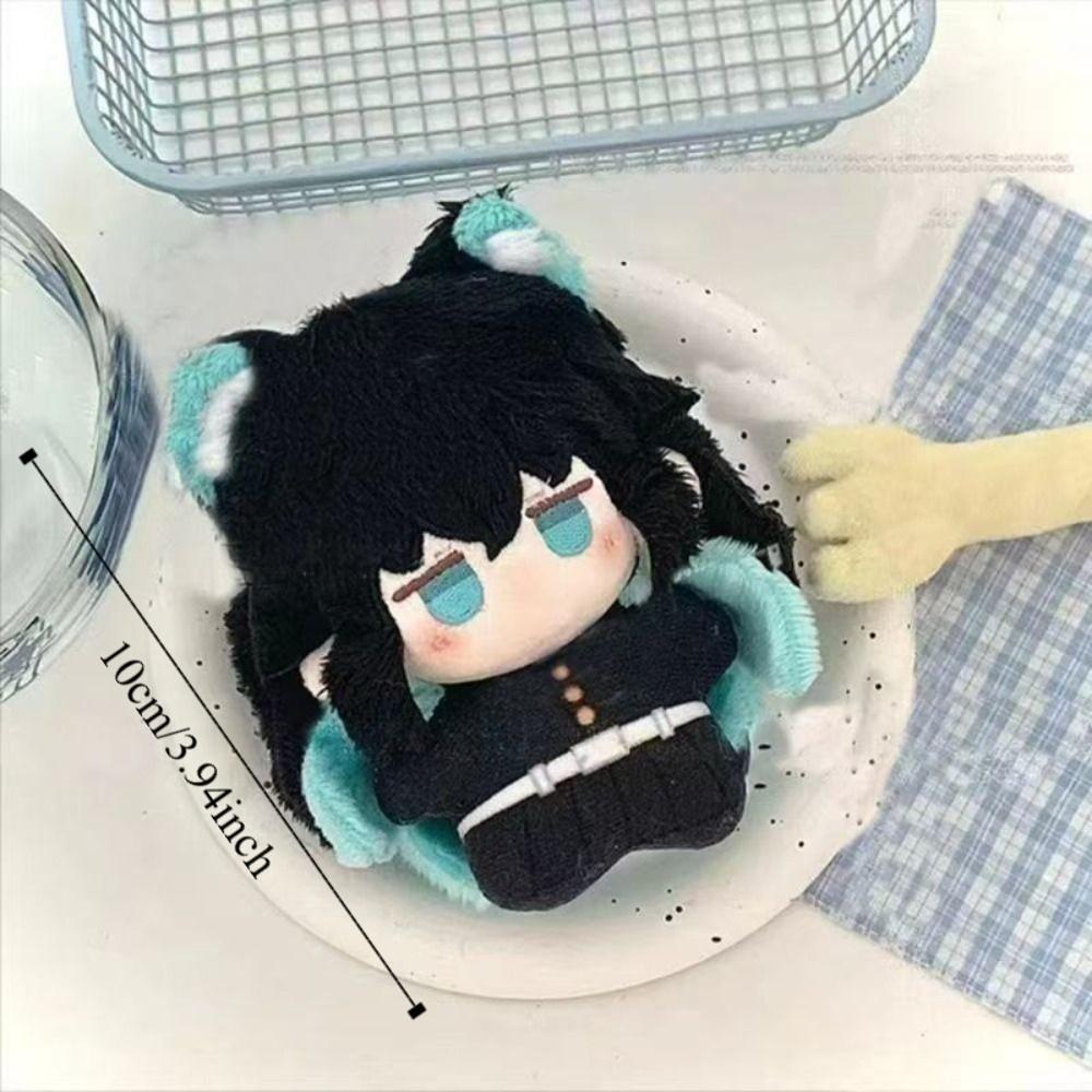 10cm Demon Slayer Plush Doll Kochou Shinobu Kyoujurou Stuffed Kamado Nezuko Tsuyuri Kanao Anime Peripheral Tomioka Giyu Pendant