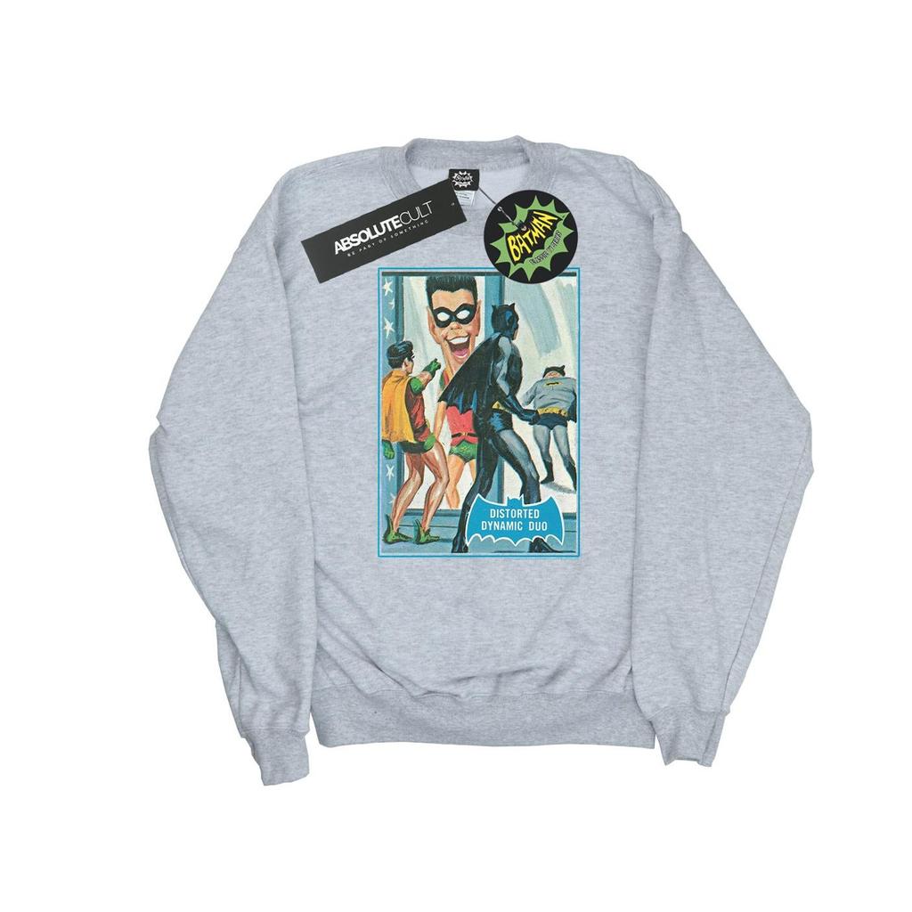 DC Comics Mens Batman TV Series Dynamic Duo Sweatshirt