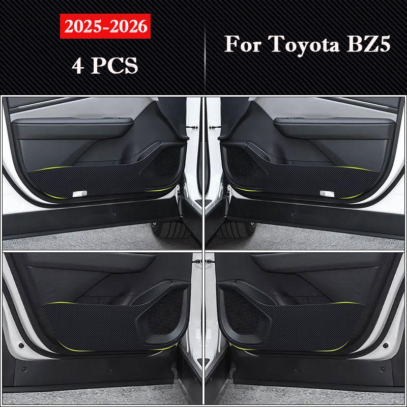 

For Toyota BZ5 2026 2026 Car Door Anti Kick Pad Protection Stickers Interior Accessories Scratch Resistant Film Decoration Mat