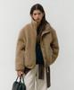 Ostkaka Reversible Shearling Jumper Beige