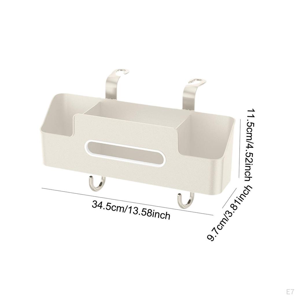 Seat Back Storage Box Backseat Organizer Multifunctional Hanger Cup Holder