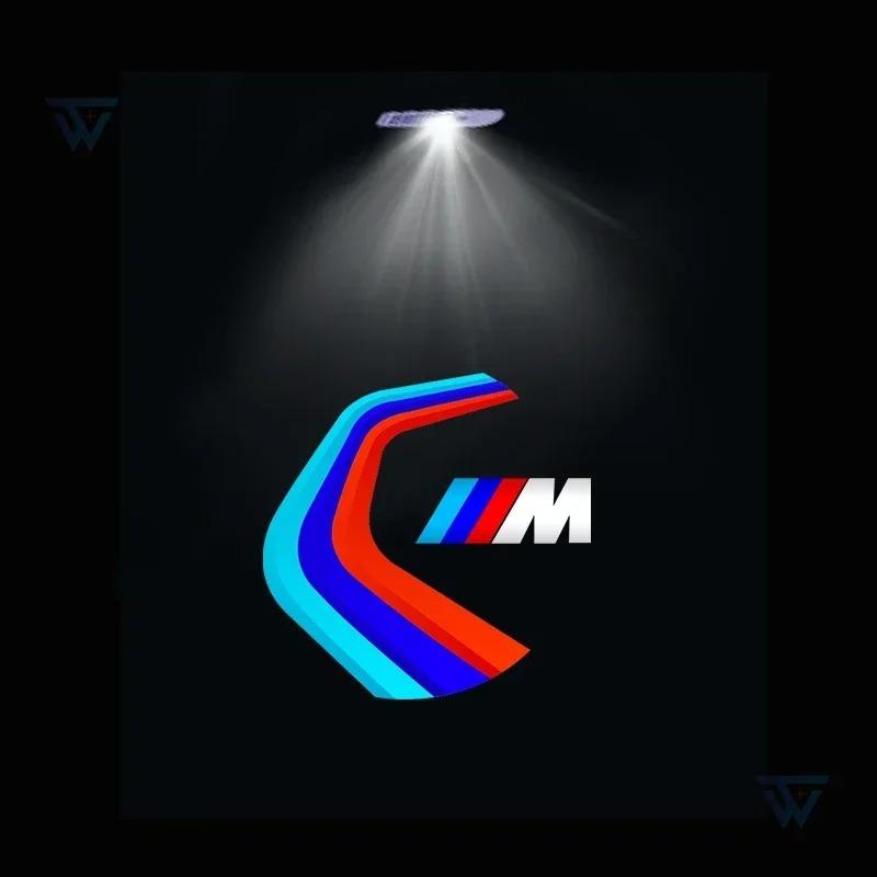 2pcs Car LED Door Projector Welcome Lamp Is Suitable For BMW 1 Series, 3 Series and 8 Series F40 G20 G21 X7 G07 Z4 G29 Lighting.