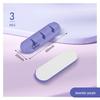 Multi-Hole Self-Adhesive Cable Organizer and Power Cord Holder