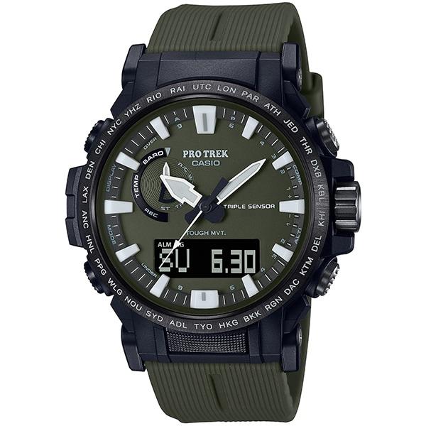 

Casio Чоловічий годинник PRO TREK PRW-61Y-3JF [PROTREK Climber Line PRW-61 Series] Круглий годинник зелений