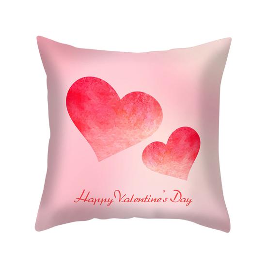 Popular Throw Pillow Cover Multi Styles Wrinkle Resistant Anti-scratch Assorted Grateful Love Throw Cushion Cover