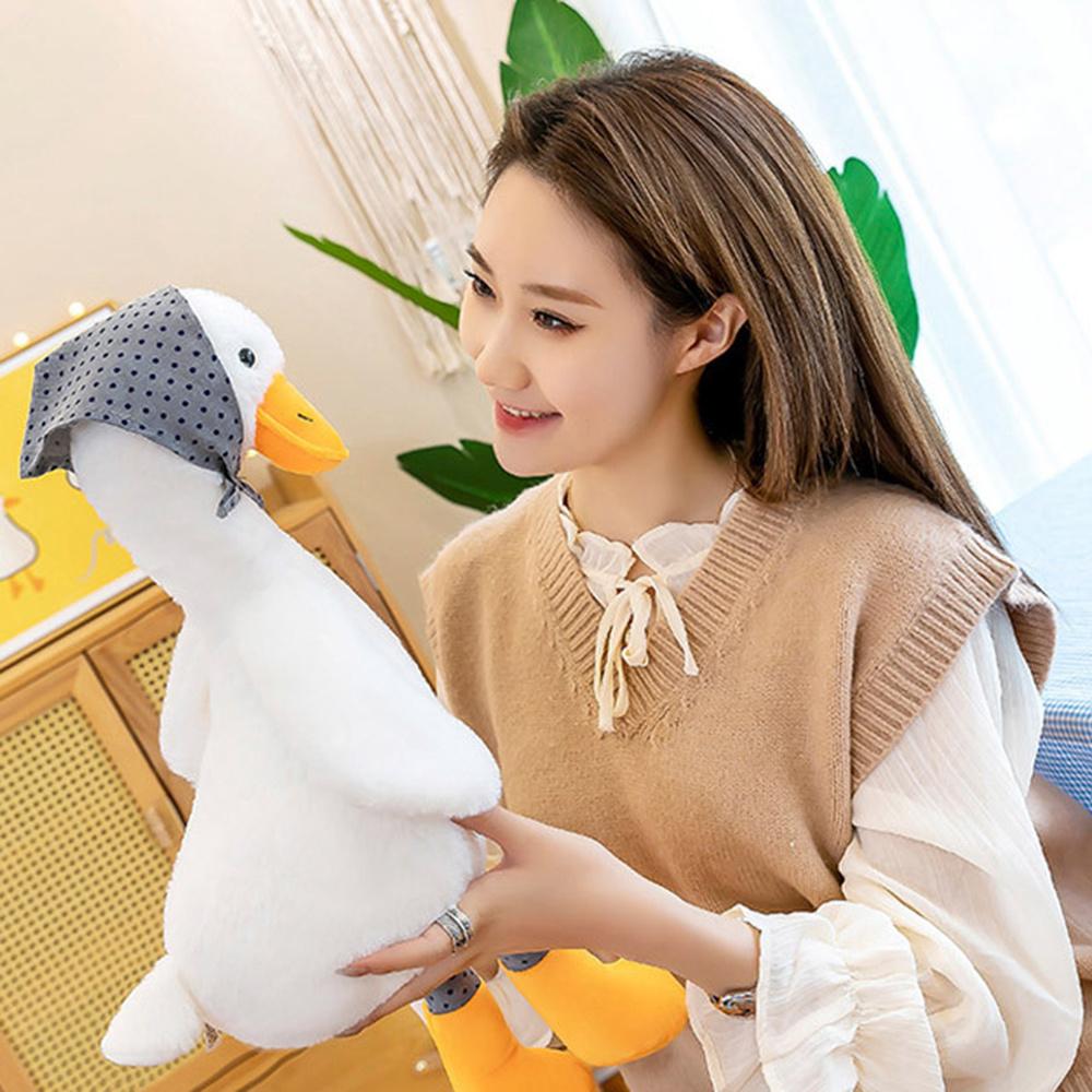 Adorable Goose Plush Doll Soft Stuffed Toy Kid Hugging Pillow Gift 60cm