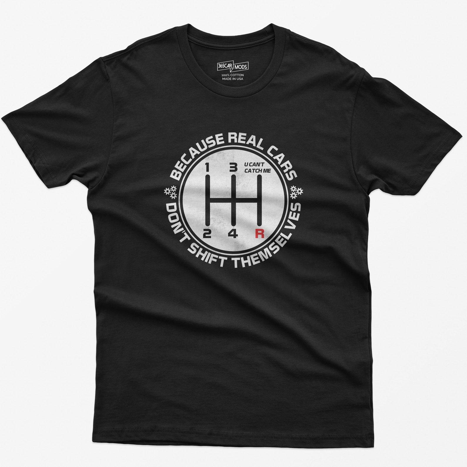 Manual Transmission T-Shirt: Funny Car Enthusiast Gift M