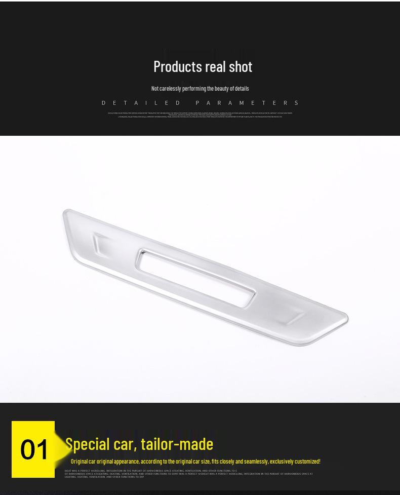 BMW 5 Series (2018-2023) Seat Memory Button Decorative Frame for 528Li/530Li Interior