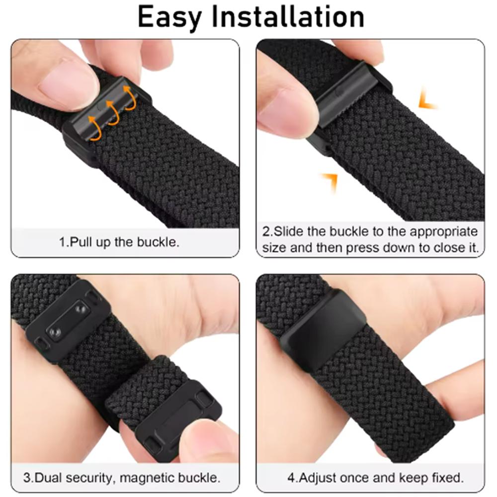 22mm Nylon Parachute Buckle Band For Xiaomi Watch S1 Pro/Active S2 46mm/42mm S3 S4 Strap Xiaomi Watch Color 2 S4 Sport Bracelet