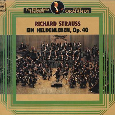 LP Record EUGENE ORMANDY PHILADELPHIA ORCHES  Richard Strauss Ein Heldenlebenop 13AC131 CBS SONY 1976 Japan Classical Used