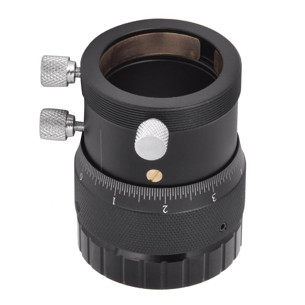 Aluminium Alloy 1.25inches Inner T Interface Double Helical Focuser High Precision 10mm Focusing Stroke for