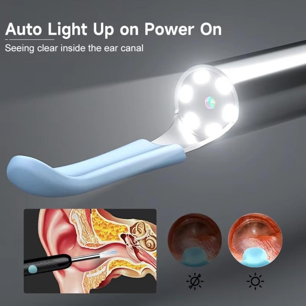 USB Charging Visual Ear Sticks HD Camera Wax Removal Tool Otoscope Endoscope  Ear Care