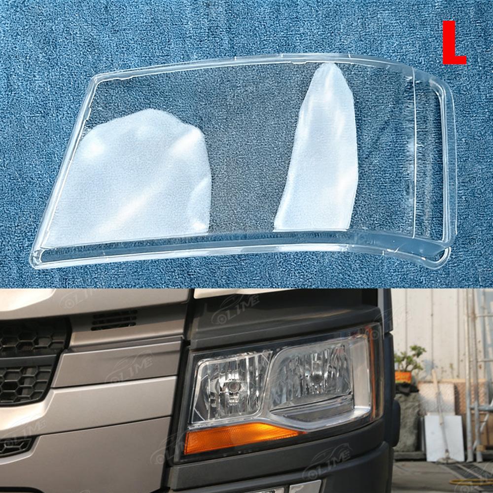 For Scania G410 G450 G400 Replace headlight housing with original lens Acrylic lampshade  Headlight housing Automotive Parts Left