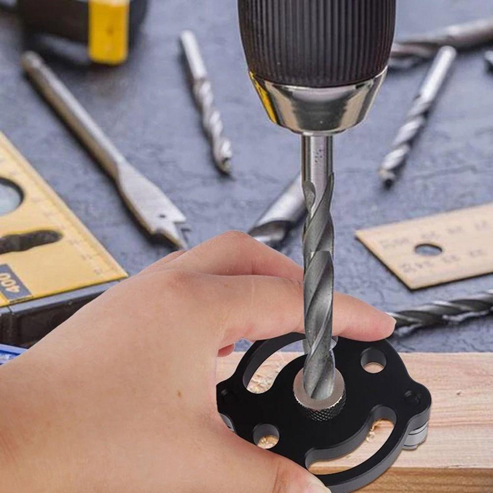 Vertical Positioning Vertical Doweling Jig Kit 3-10mm Woodworking Hole Puncher  Woodworking Tools