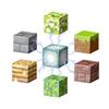 Toy Minecraft Magnetic Set With Led Lights For Kids Learning Building Gift Play