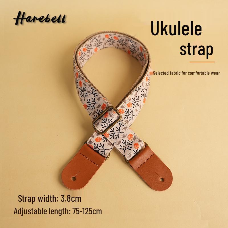 

Eastern Style Butterfly Buckle Tulip Guitar Strap PO-061 Tulip Fun Fruit